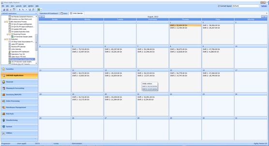 Chemaid CH Units Calendar